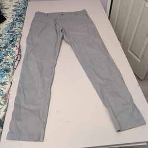 Lululemon Athletica Light Gray Chinos